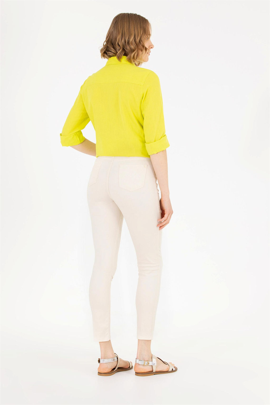 U. S. Polo Assn Женские кремовые брюки - U.s. polo assn фото 11