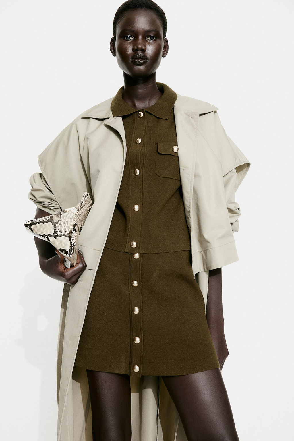 Cardigan de manga corta - H&m фото 3