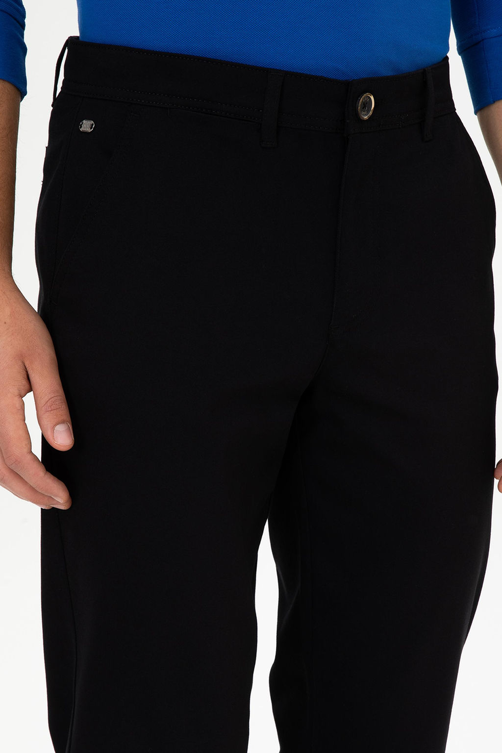 Erkek Siyah Kanvas / Chino Pantolon - U.s. polo assn фото 11