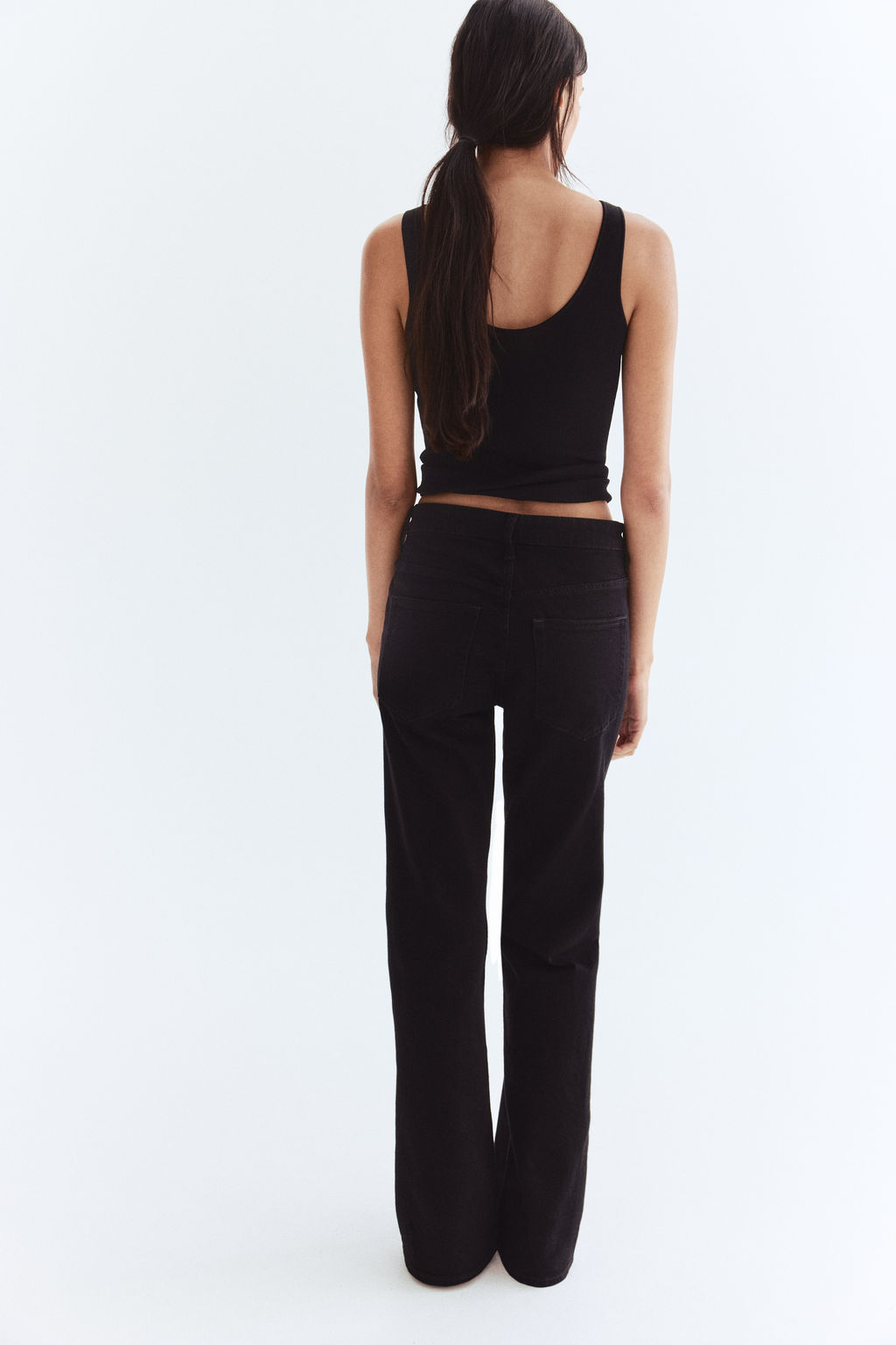 Bootcut High Jeans - H&m фото 6