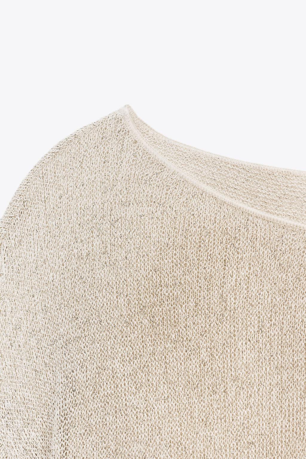 RUSTIC COTTON T-SHIRT - Zara фото 14