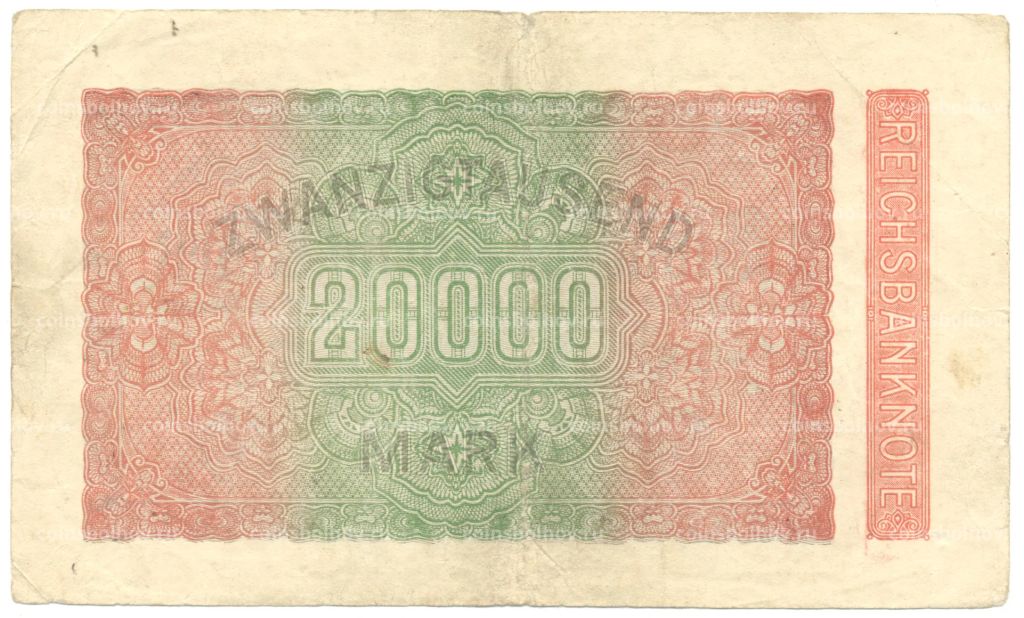 20000 марок 1923 года Германия