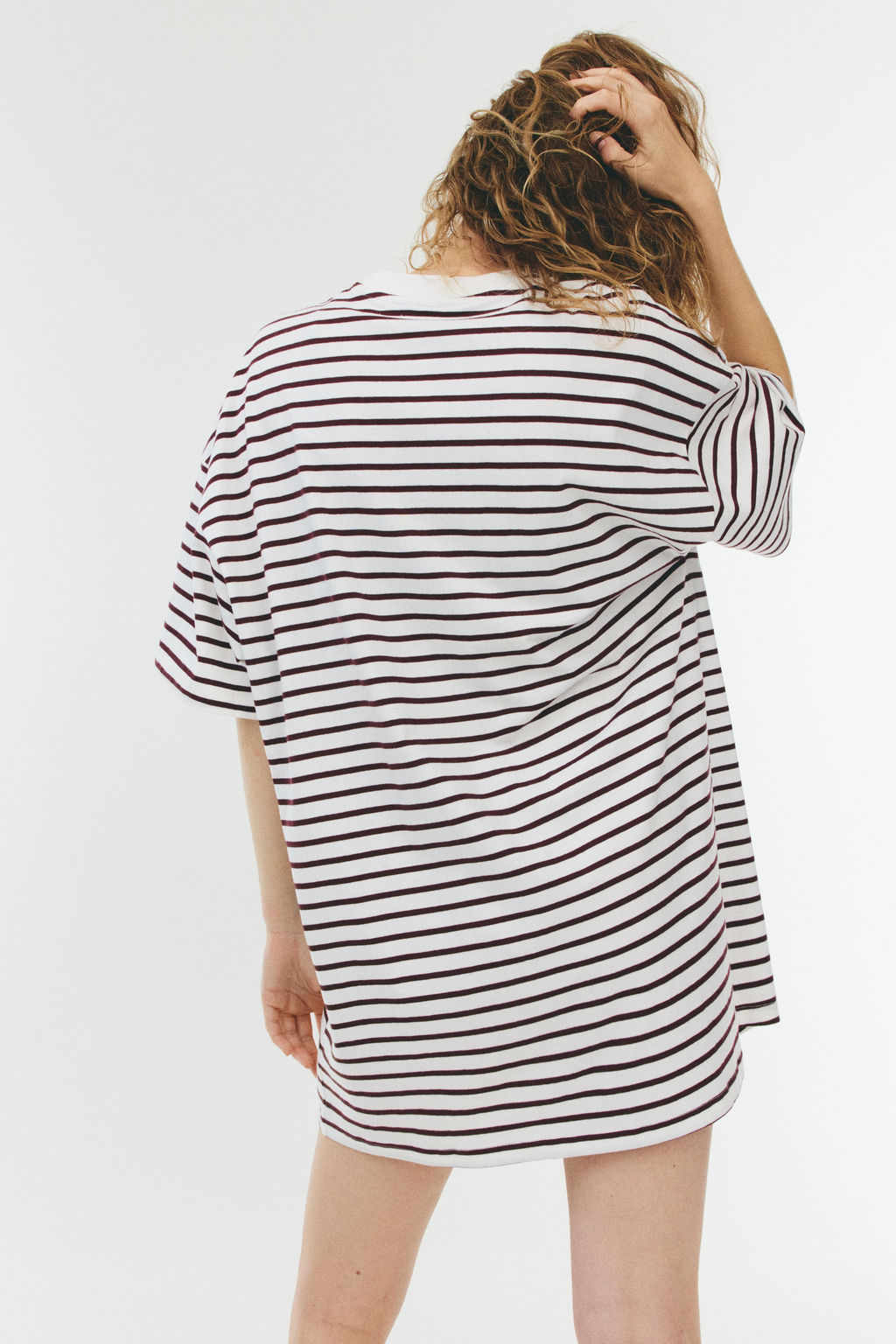 Vestido camiseta oversize - H&m фото 7