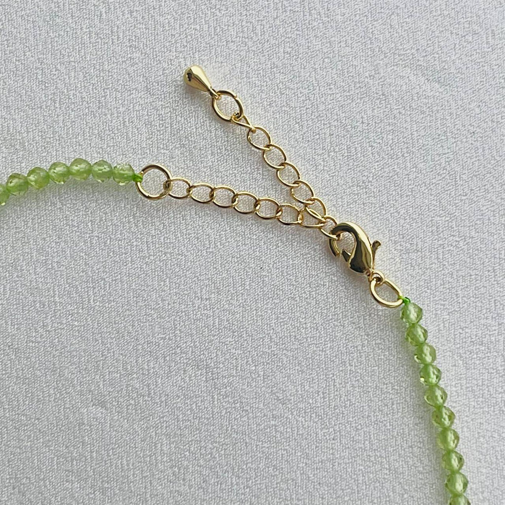 Колье из Хризолита "Перидот" 38 см +