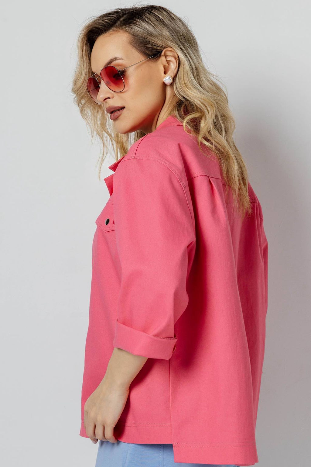 Жакет женский 4281/31/Ярко-розовый