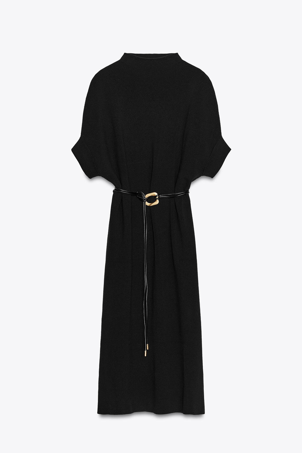 BELTED KNIT DRESS - Zara фото 7