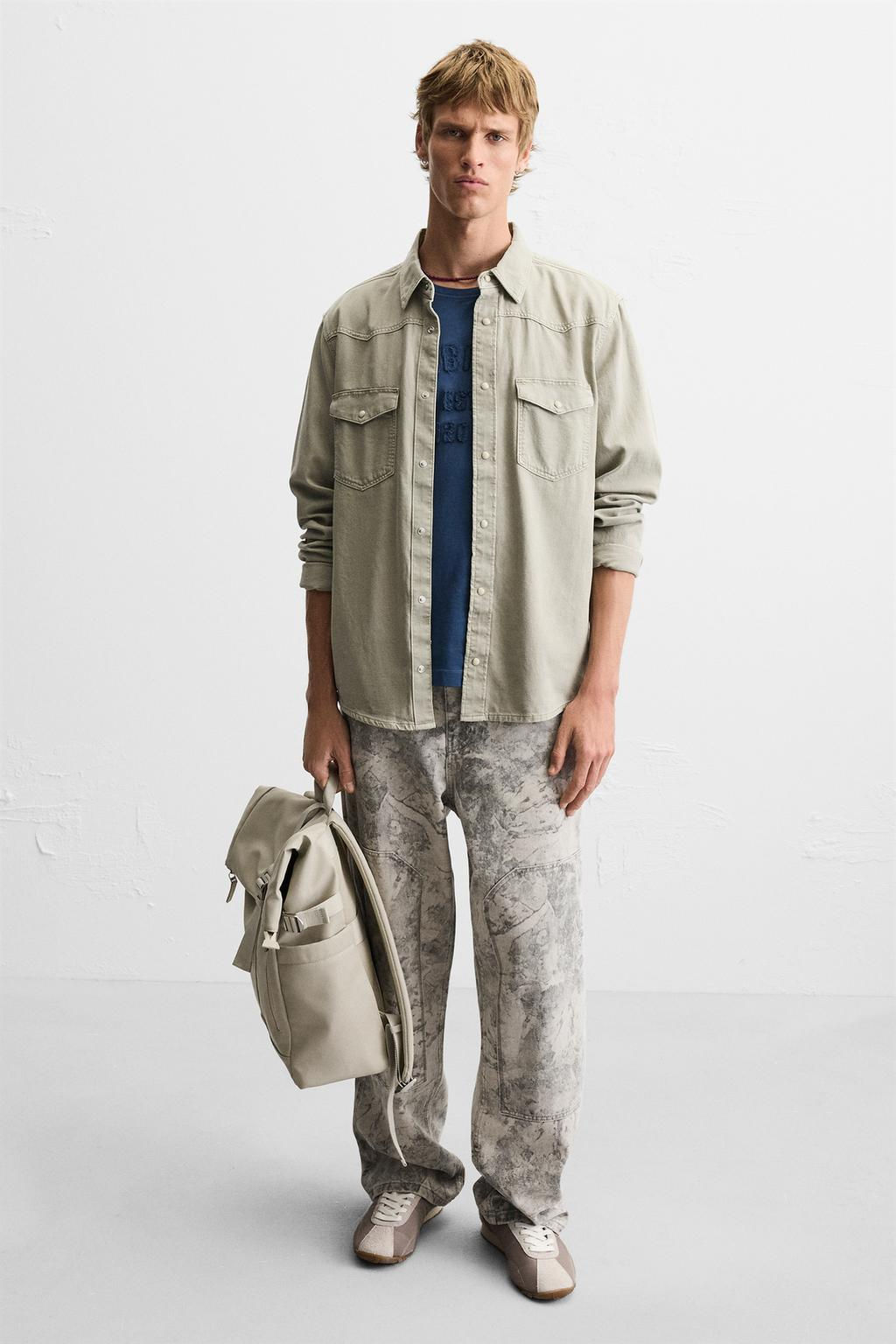 TECHNICAL BACKPACK WITH FLAP - Zara фото 8