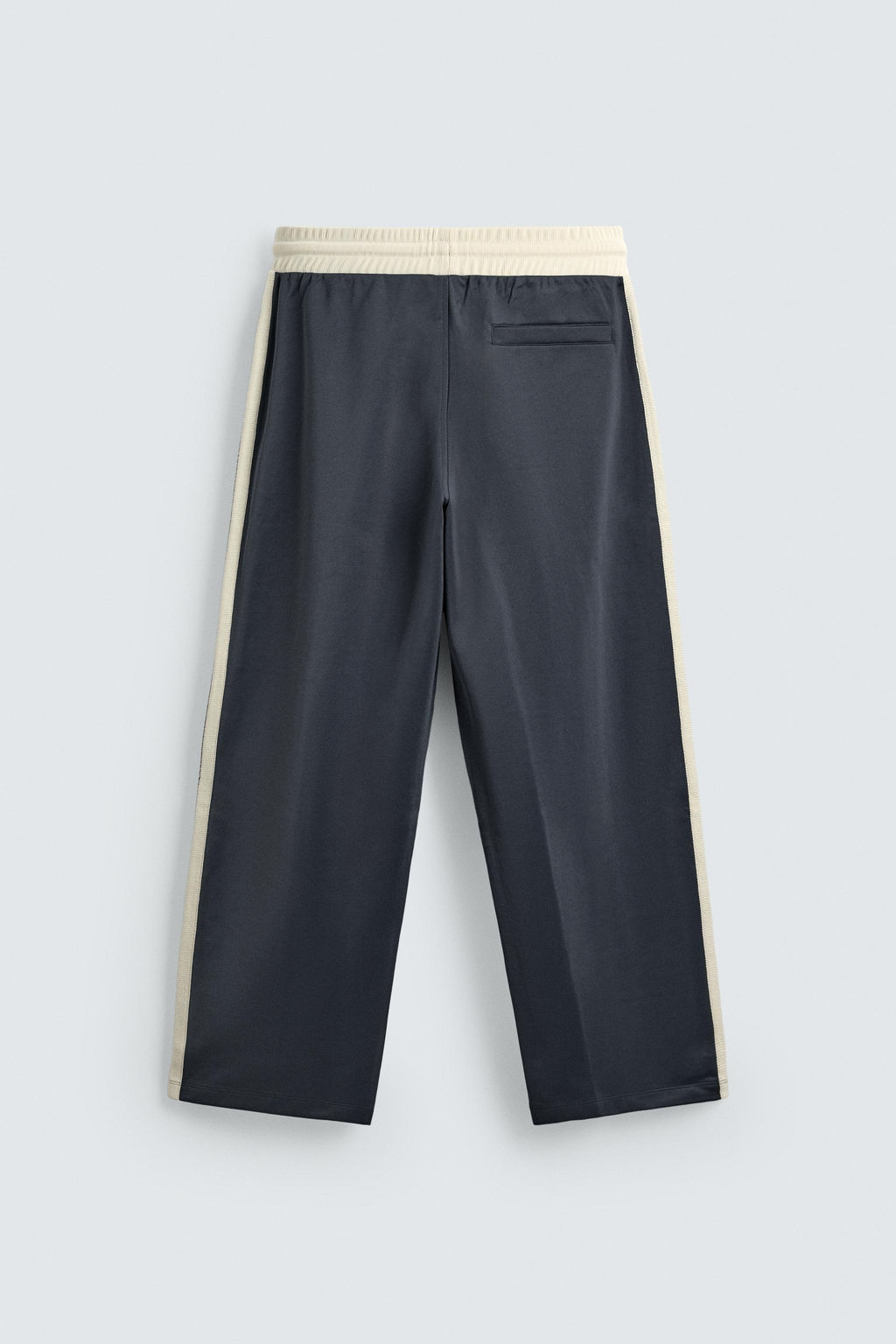 WIDE-LEG JOGGER TROUSERS WITH SIDE TAPING - Zara фото 8