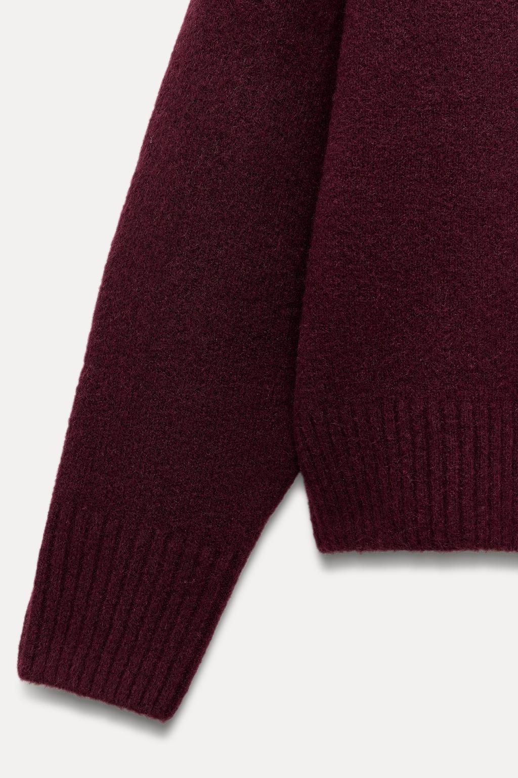 SOFT PLAIN KNIT SWEATER - Zara фото 43