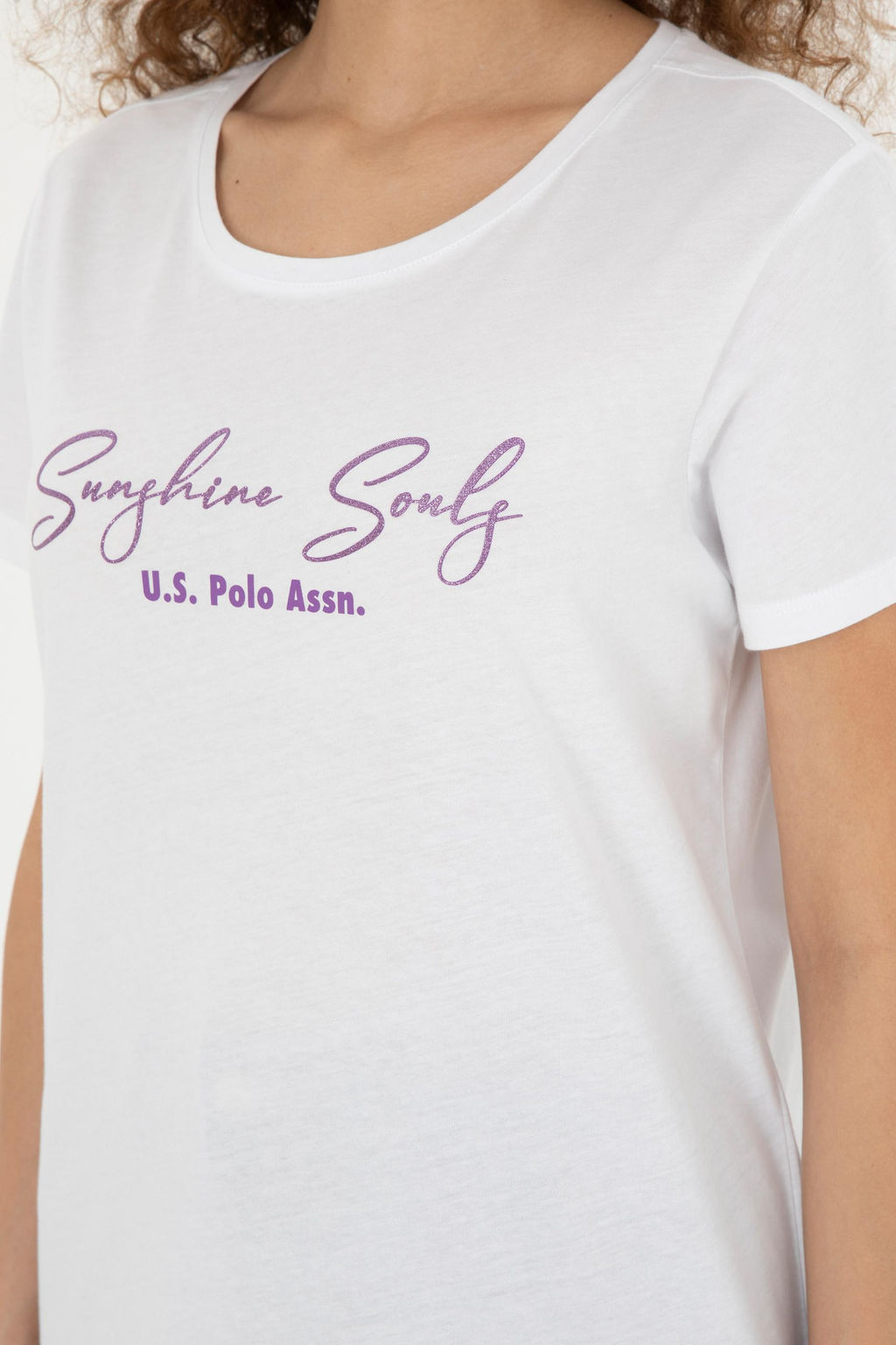 Футболка U. S. Polo Assn женская белая - U.s. polo assn фото 14