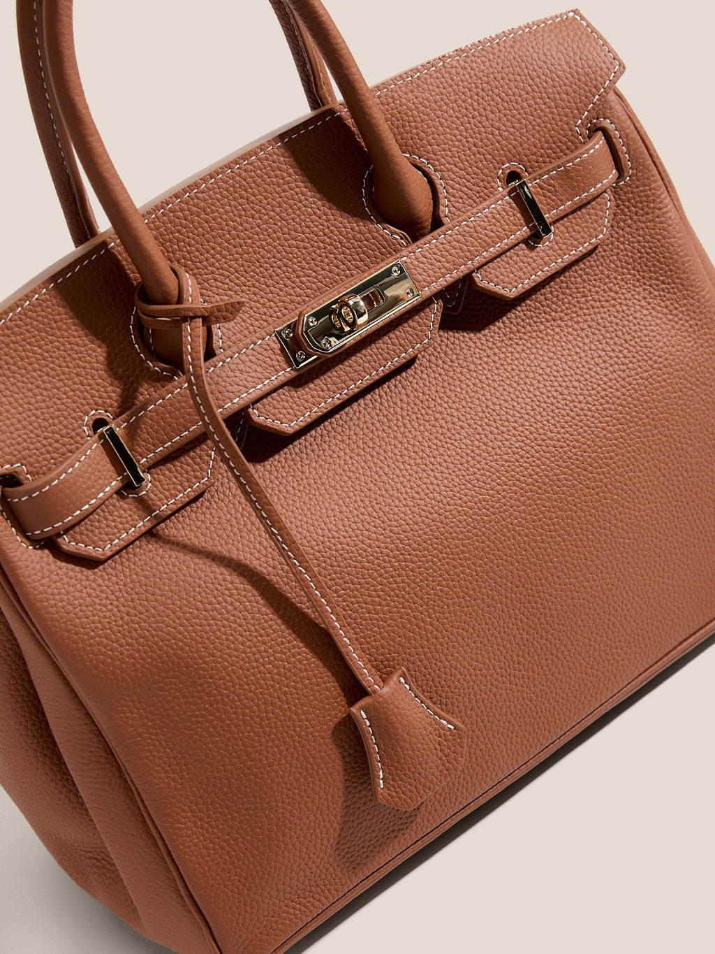 Женский тоут TENDANCE Артикул 4401822, оранжево-коричневый  фото 2