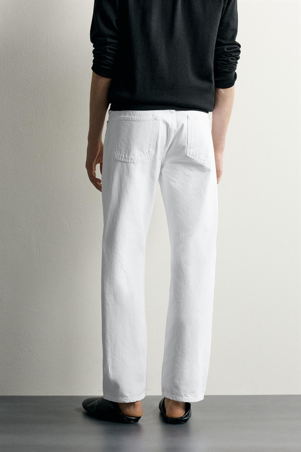 JEANS REGULAR FIT / Blanco roto - Zara фото 3