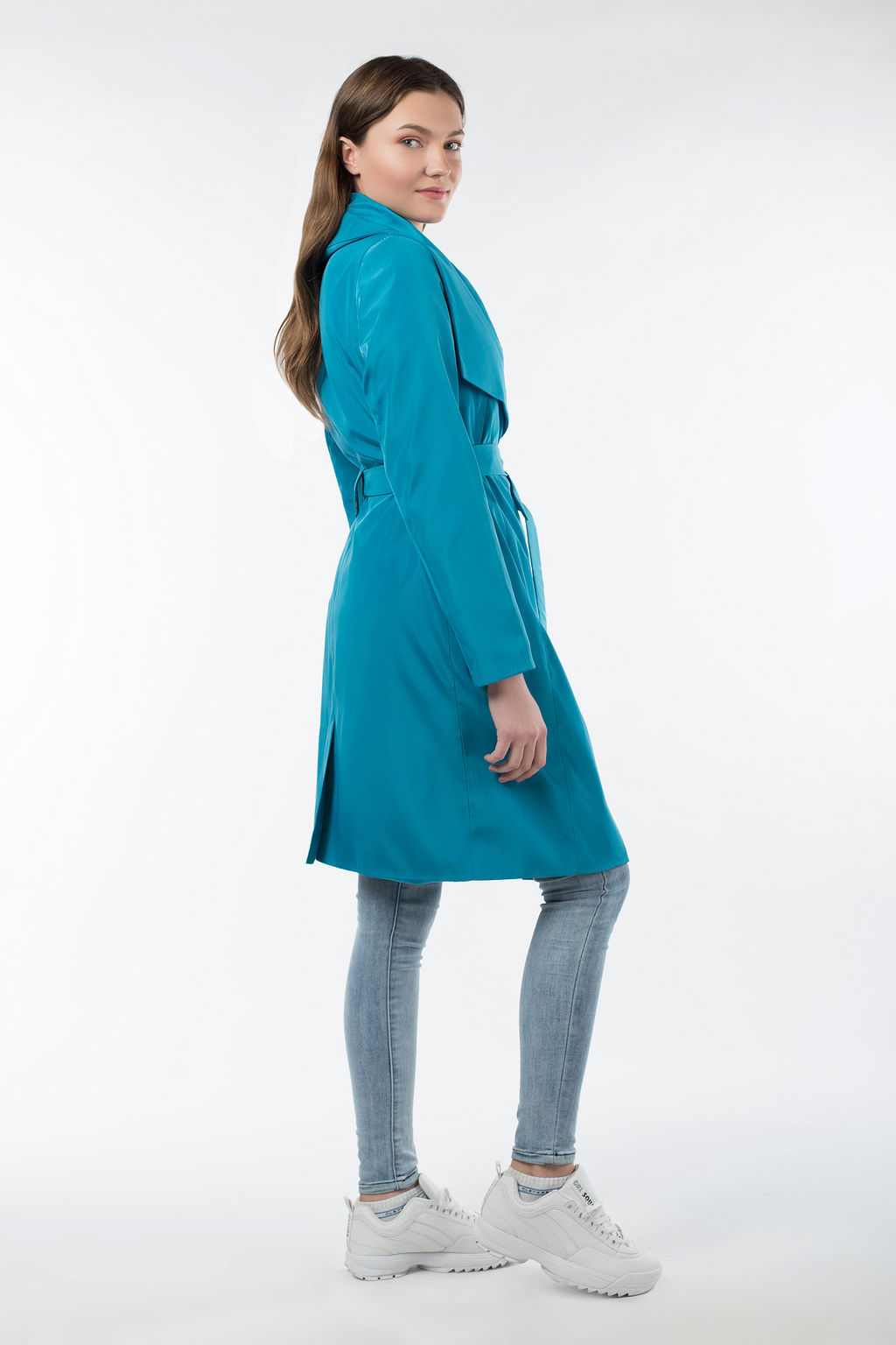 03-1865 Плащ женский (пояс) - El podio фото 3