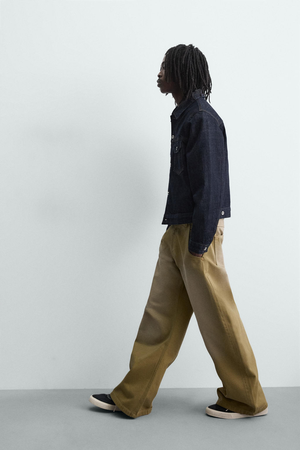 WASHED BALLOON FIT JEANS - Zara фото 6