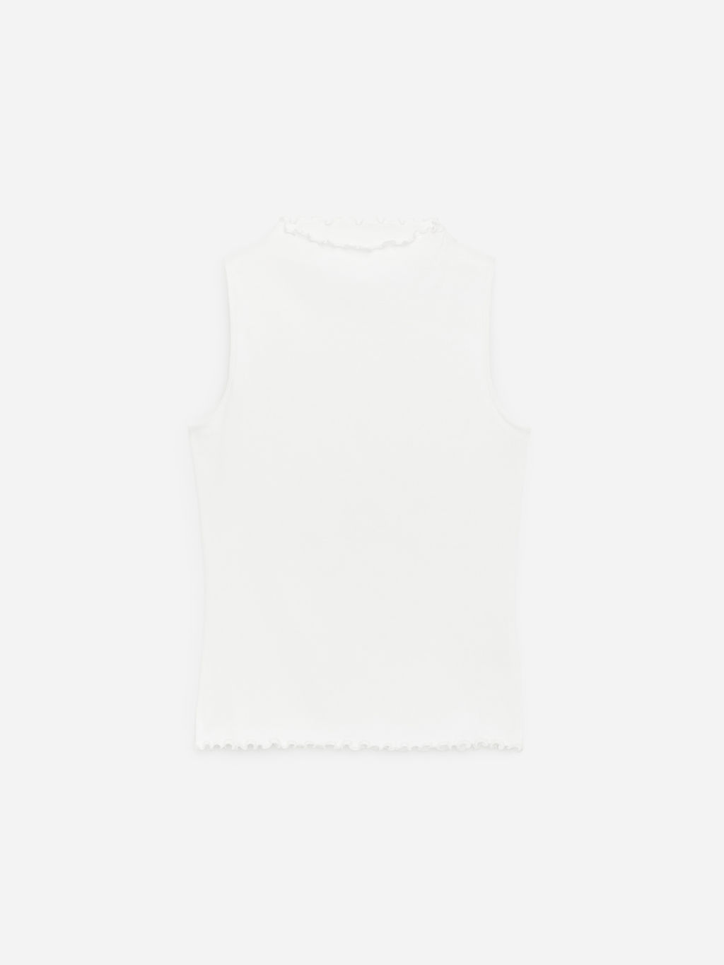 Top de canal? con cuello mock neck