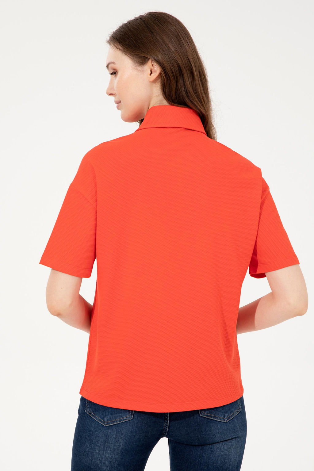 Kad_n K_rm_z_ Polo Yaka Ti__rt - U.s. polo assn фото 5