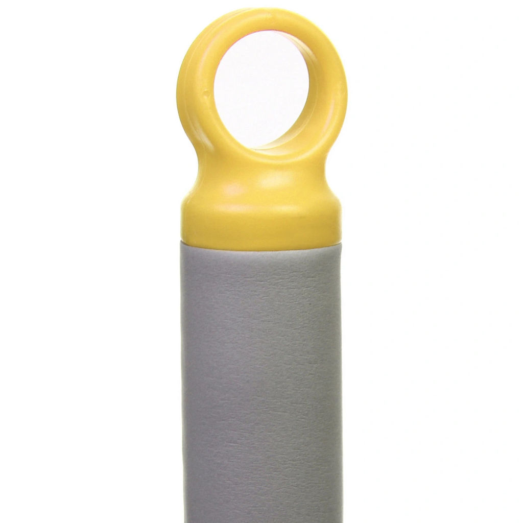 Швабра с отжимом, ручка 125 см "Skay" цвет белый в комплекте две насадки