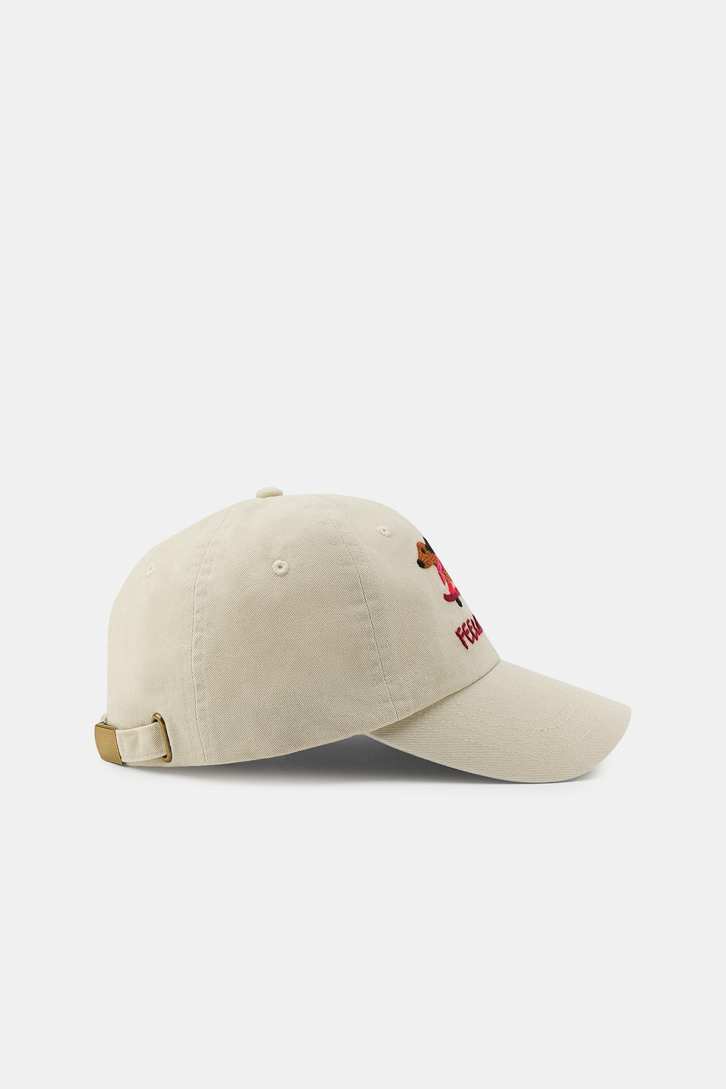 GORRA SARGA BORDADO TECKEL PAT?N / Beige - Zara фото 5