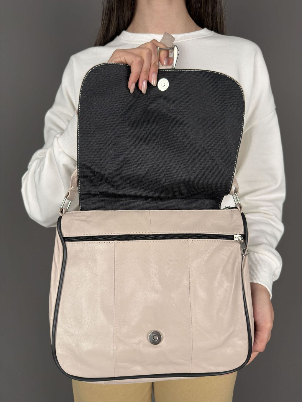 Сумка женская из телячьей кожи