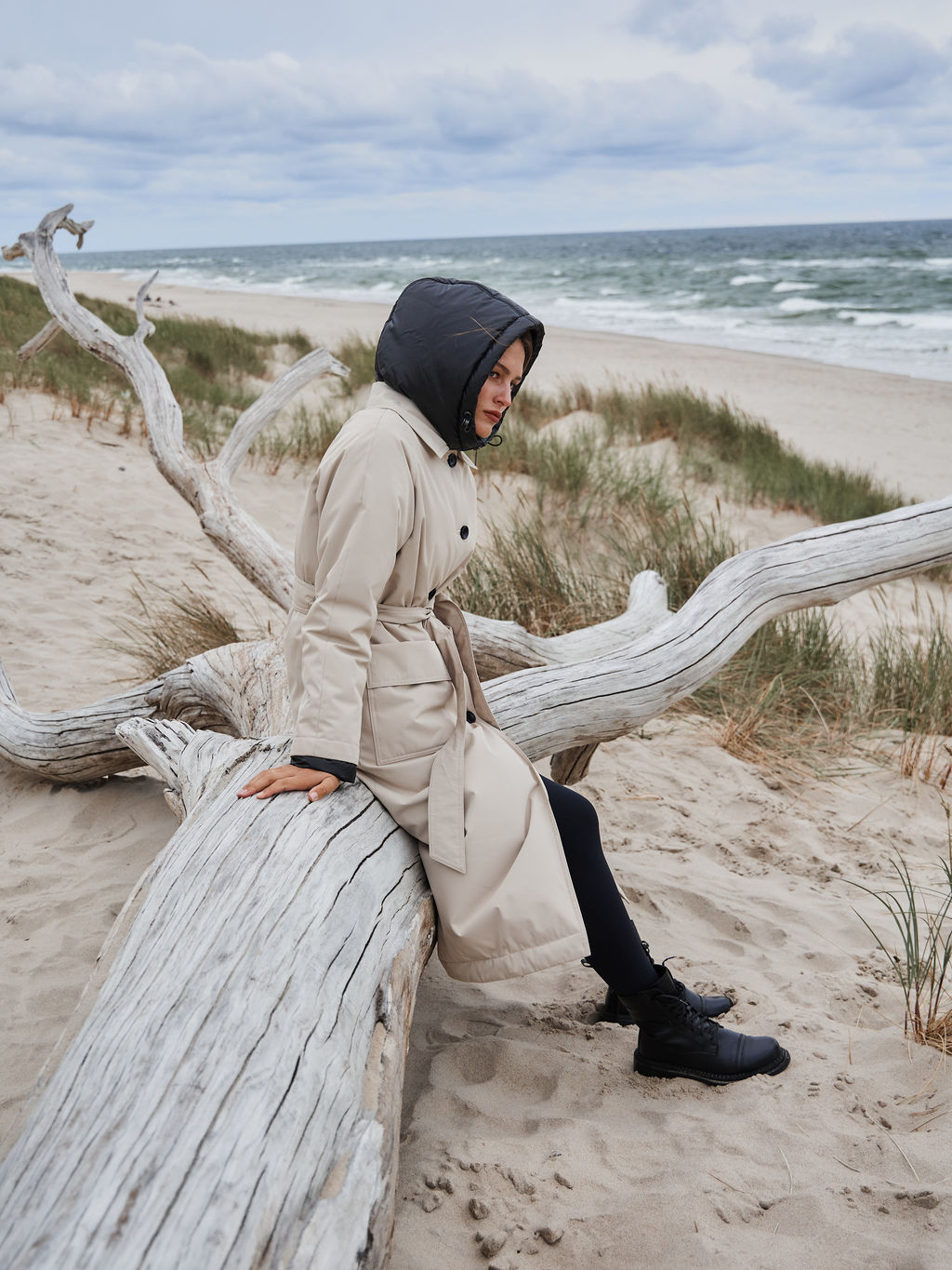 Плащ утепленный HOOPS, арт. 33090