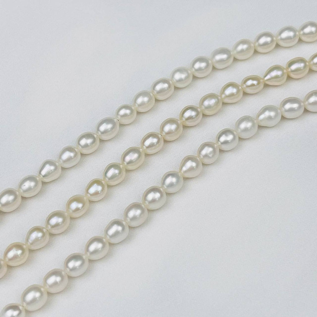 Бусины для украшений из белого Жемчуга