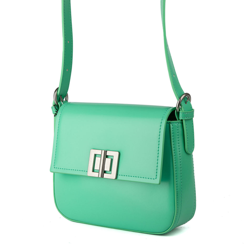 339 green, Женская кожаная сумка, Barcelo Biagi