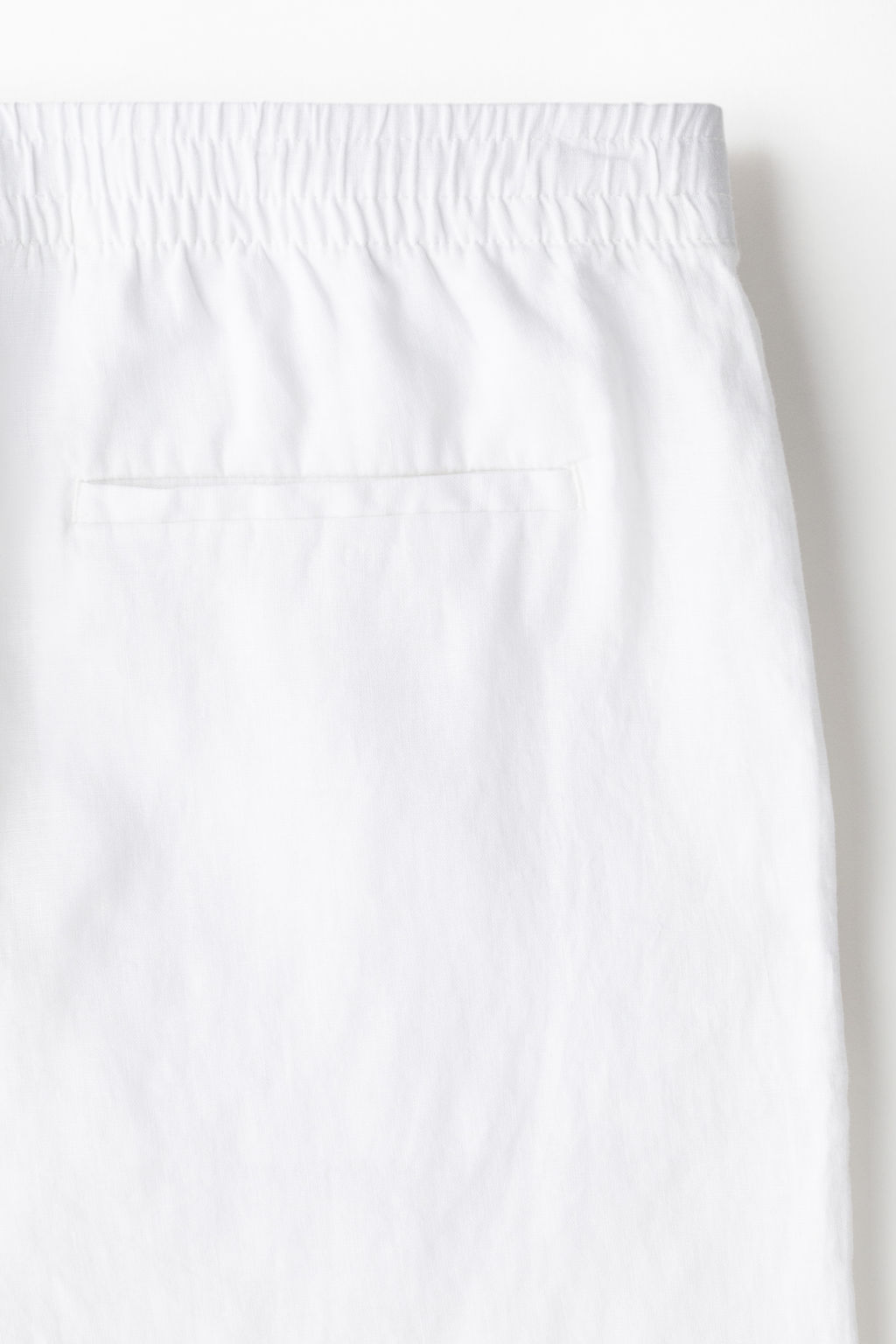 Pantal?n corto de lino Regular Fit - H&m фото 4
