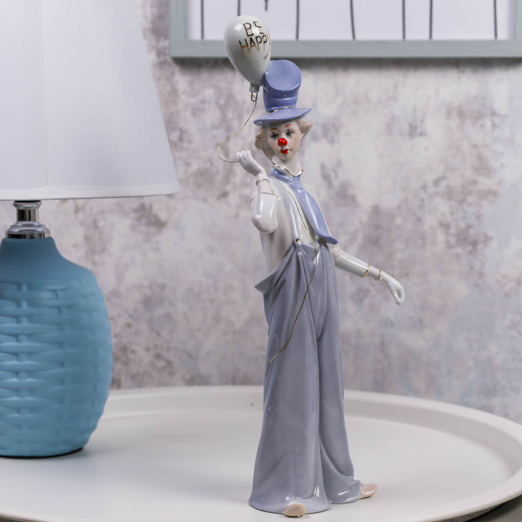 Статуэтка Клоун 28 см с шариком / HP116 /уп 24/ - Галеонтрейд фото 2