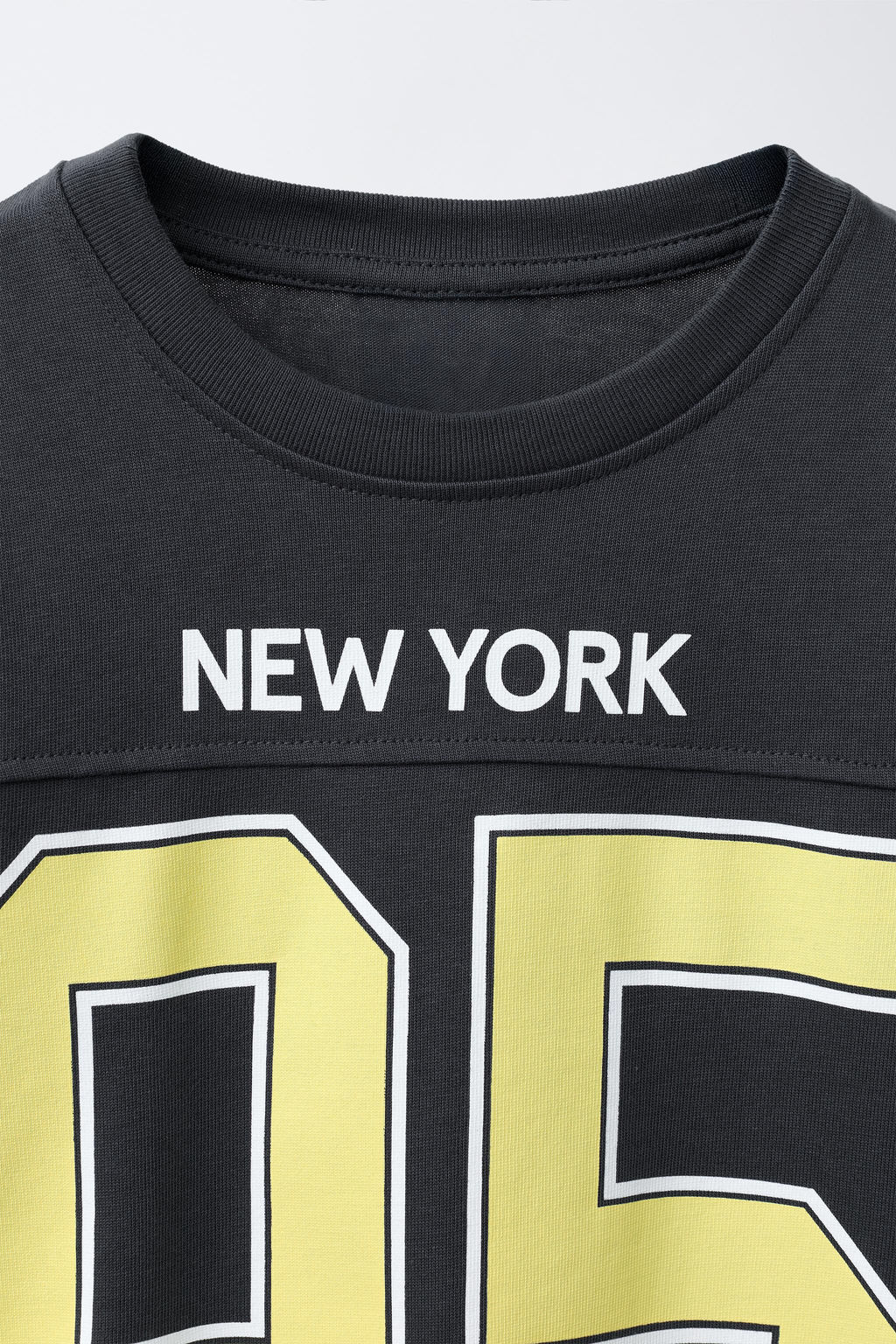 NUMBER PRINT T-SHIRT - Zara фото 3