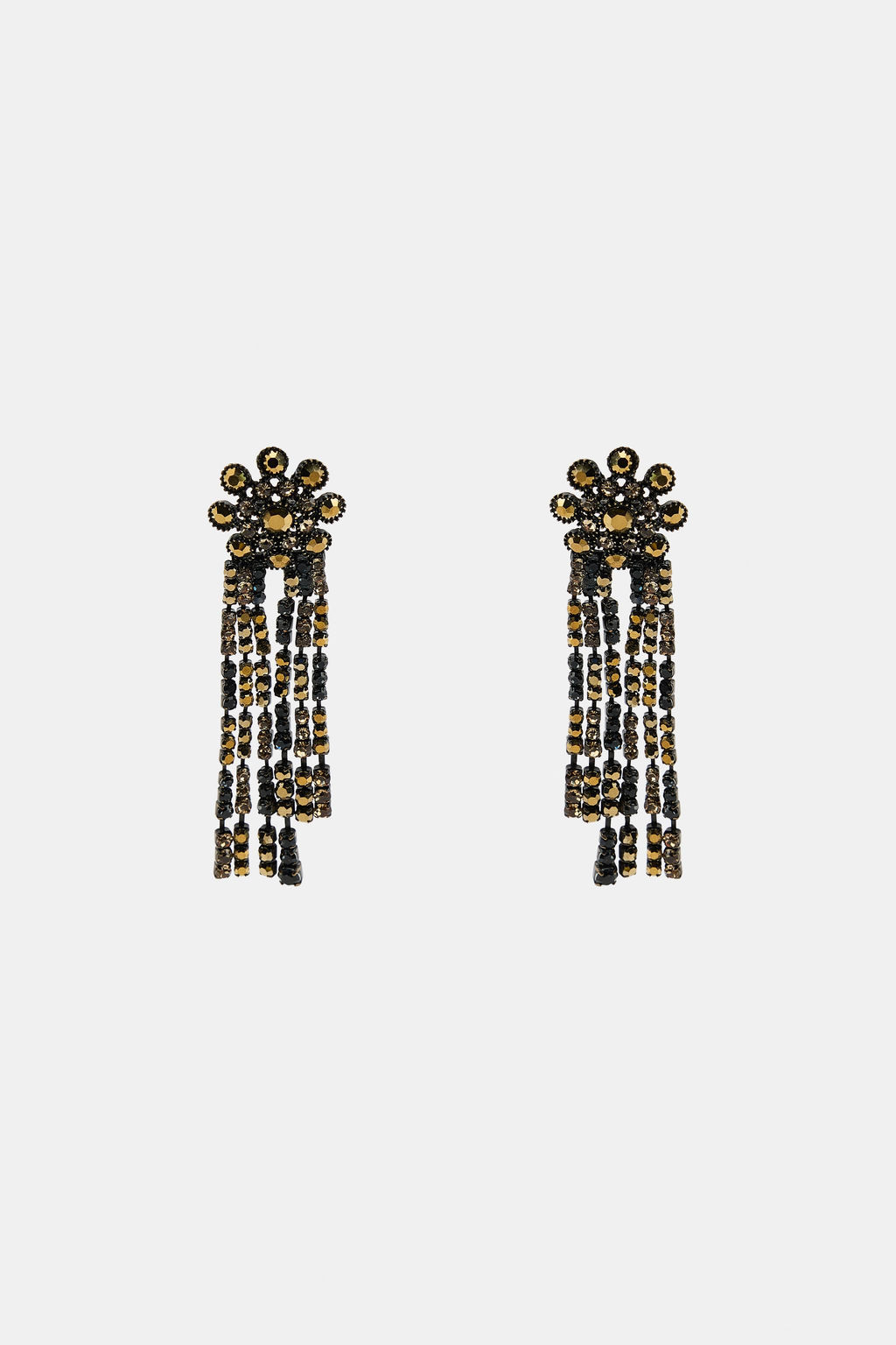 LONG SHINY EARRINGS - Zara фото 2