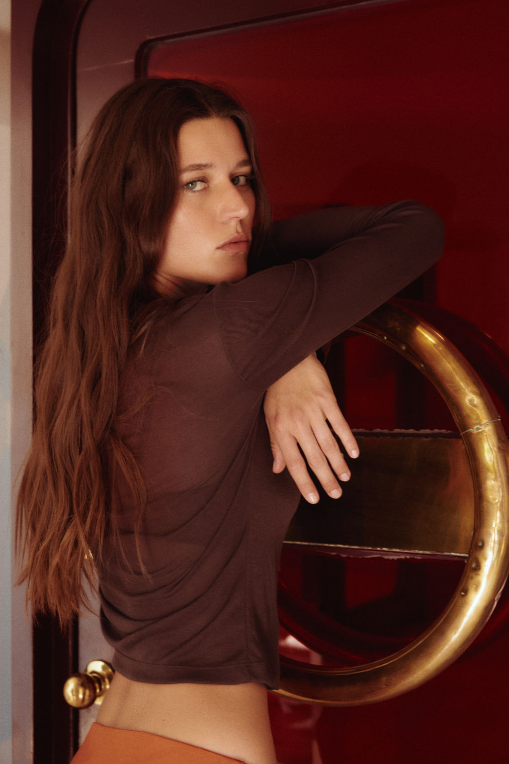 Top de punto fino con botones - H&m фото 5