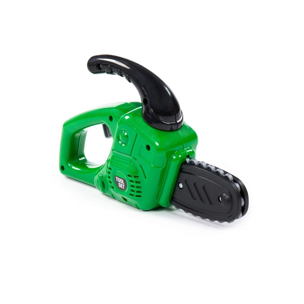 Бензопила игрушечная (зелёная) (в пакете) - Полесье фото 5