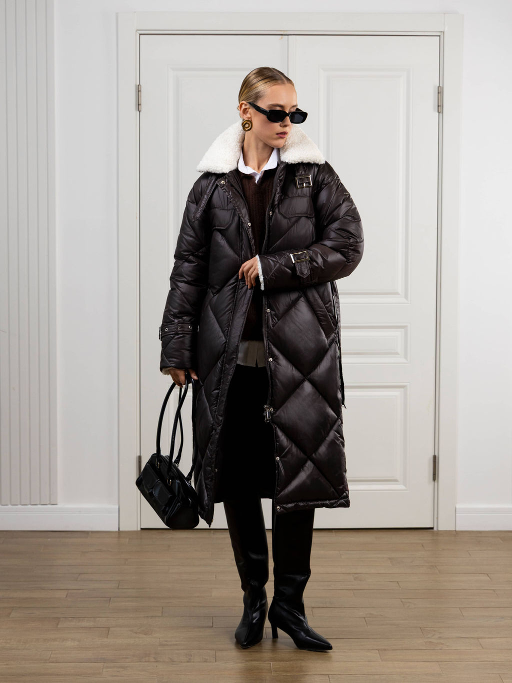 Пуховик женский HOOPS, арт. 81828zm