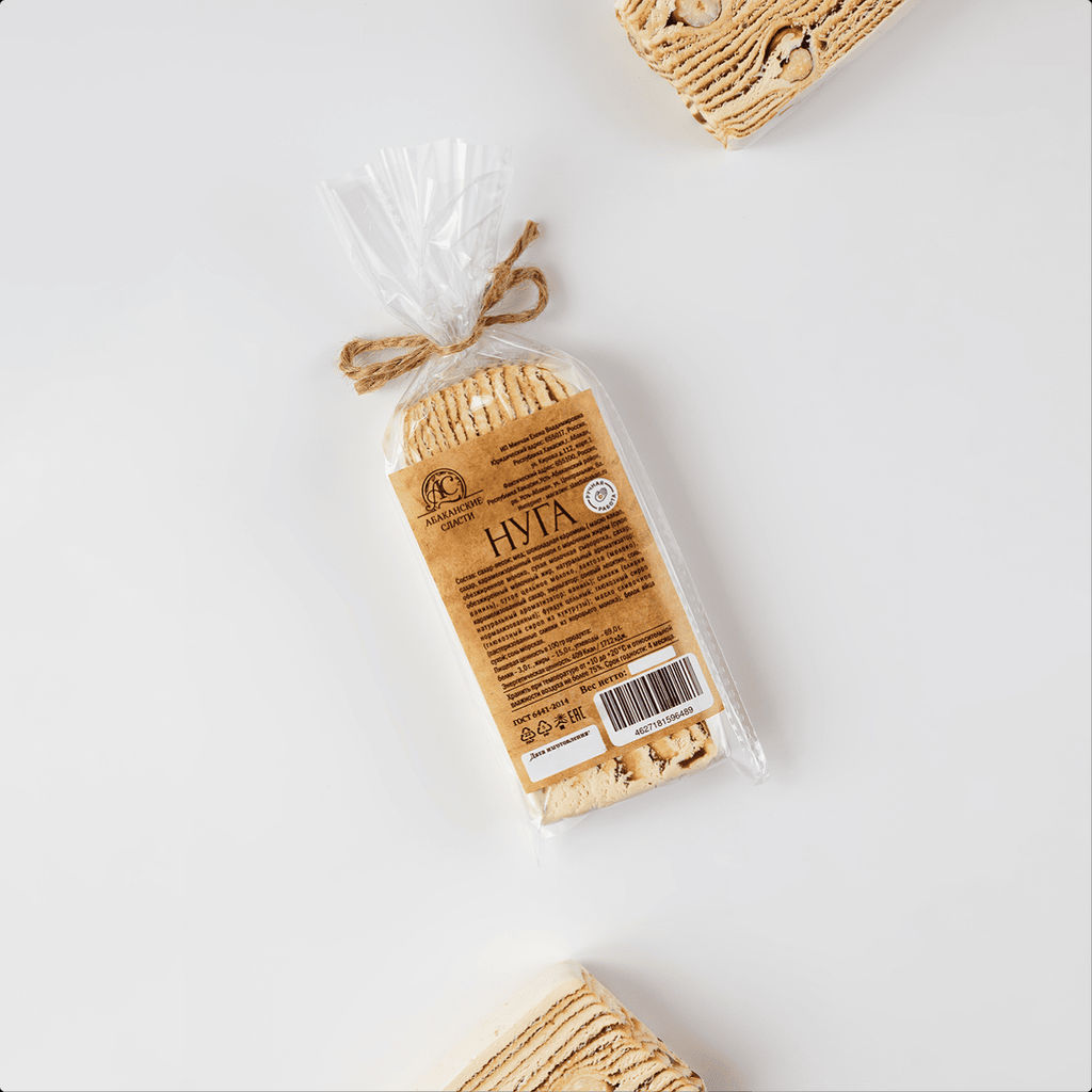 Нуга с карамелью, медом и фундуком - Абаканские Сласти фото 2