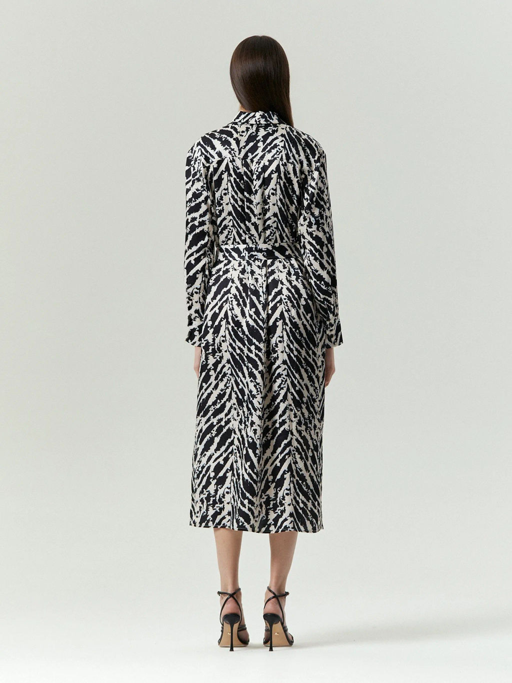 Платье макси с поясом, PL1624/tihiro - Emka фото 4