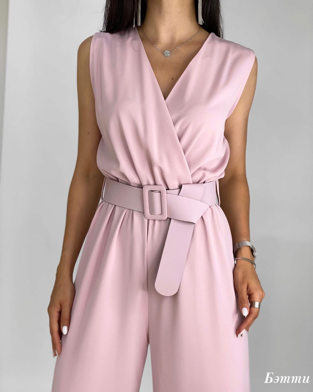 Комбинезон Бэтти (светло-розовый) - Nadi bordo фото 8