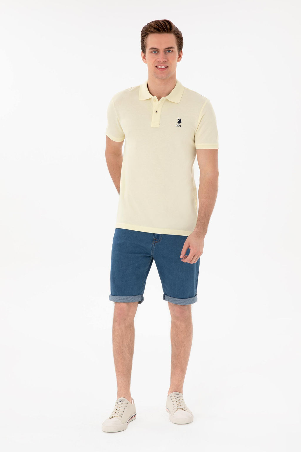 Erkek Limon Basic Ti__rt Sepette S_rpriz _ndirim - U.s. polo assn фото 4