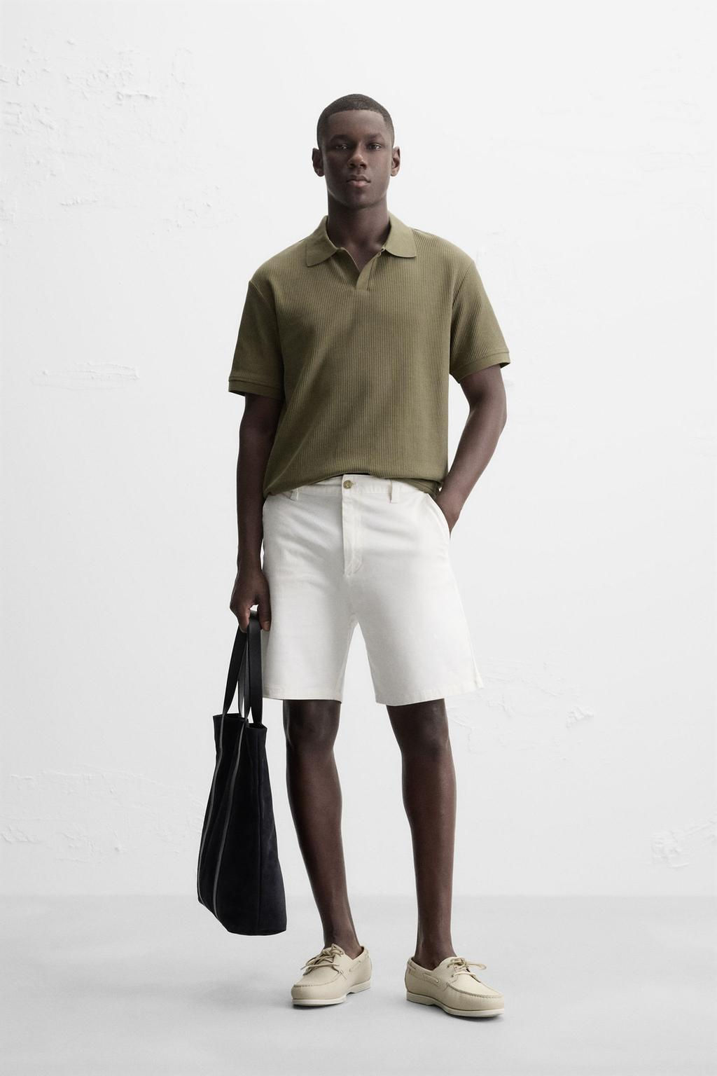 CHINO REGULAR FIT BERMUDA SHORTS
