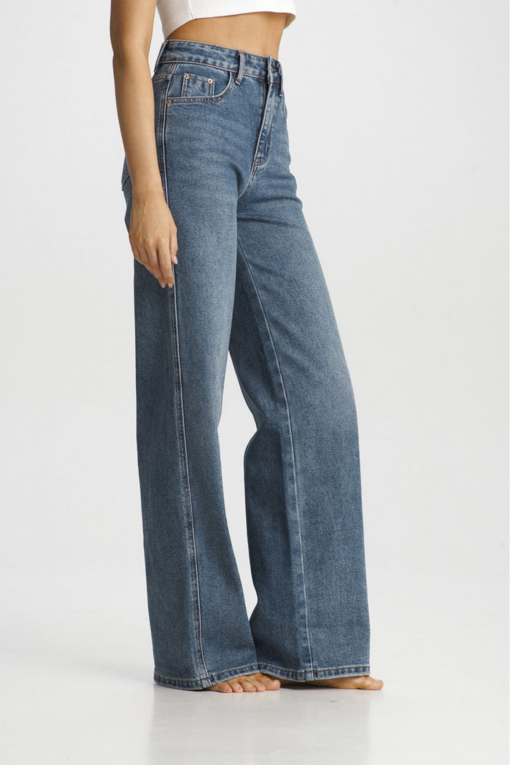 Джинсы-трубы Classic Blue