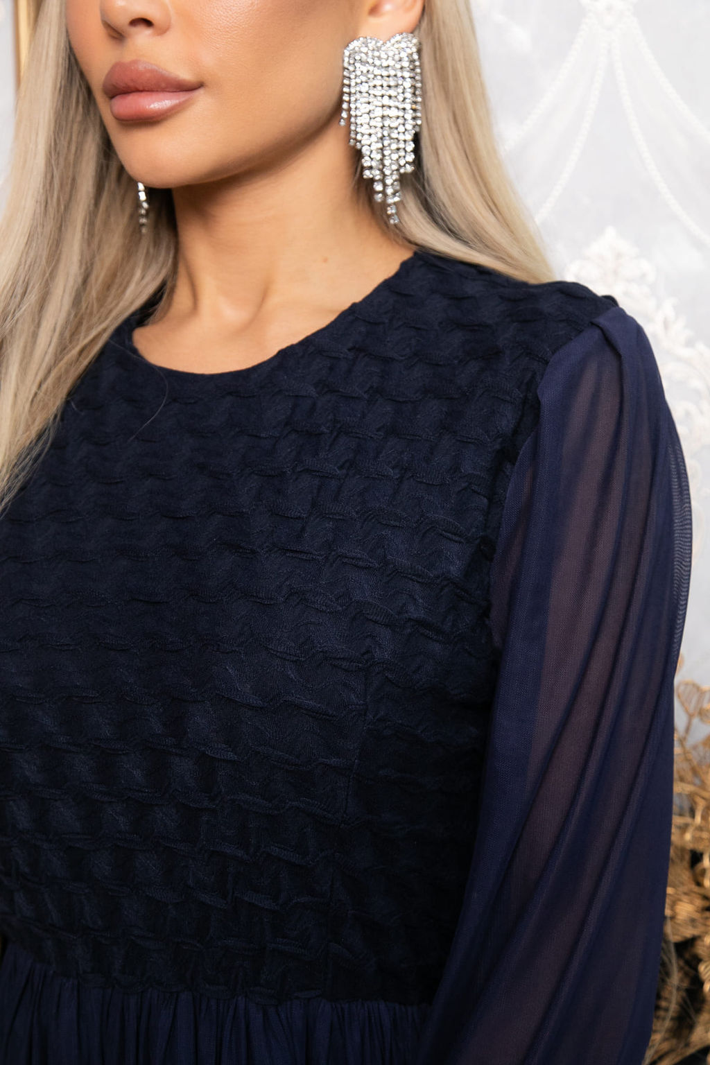 Платье Игра теней (синее) П14860-3М - Lt collection фото 6