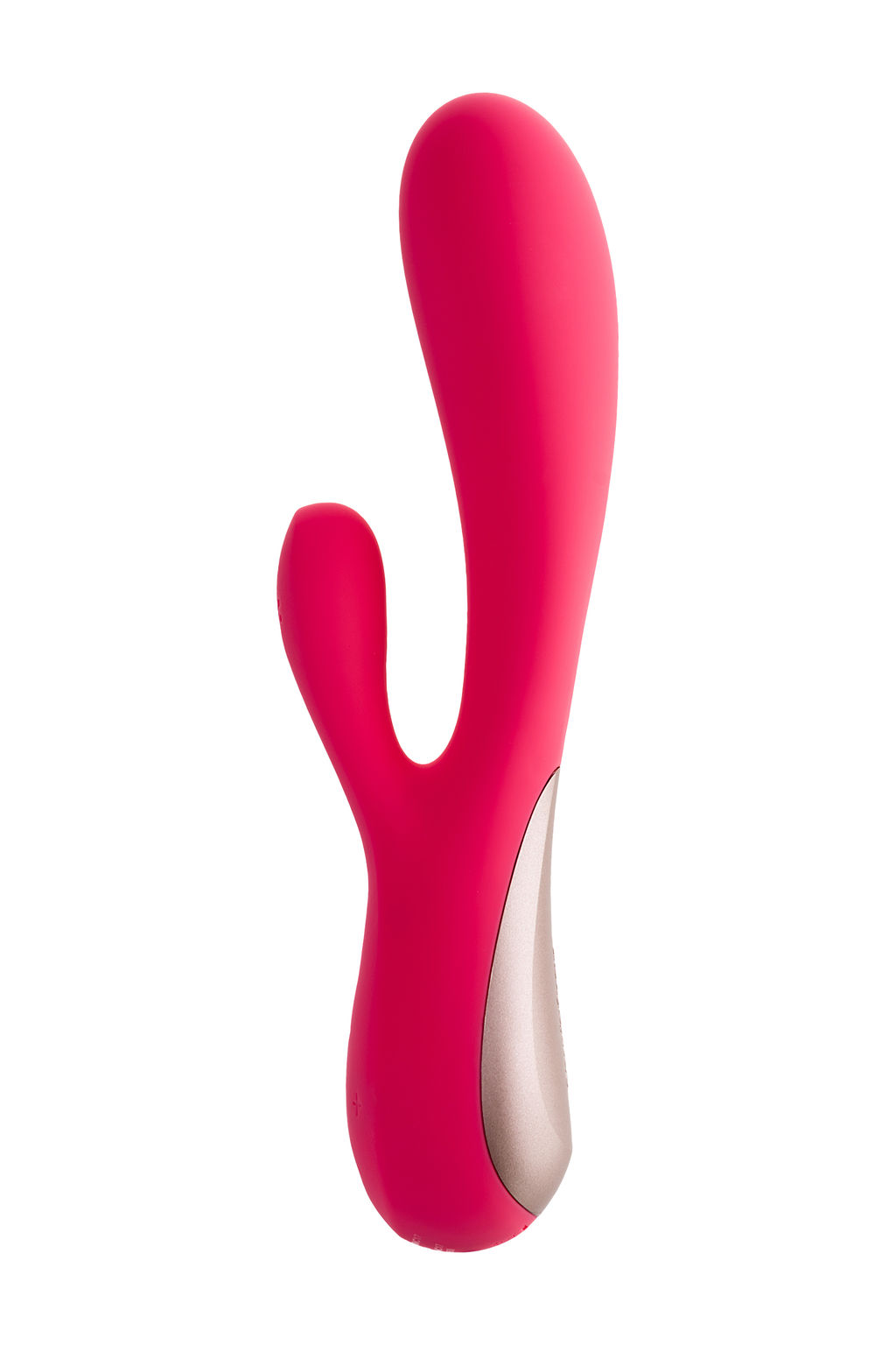 Нереалистичный вибратор Satisfyer Mono Flex, силикон, красный, 20,4 см.