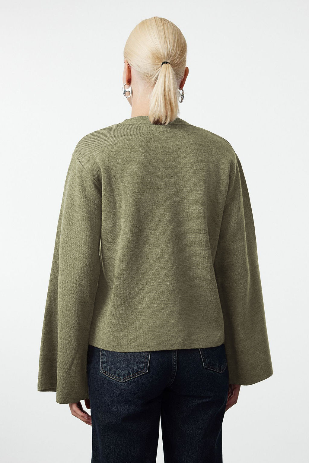 More Sustainable Haki Basic Triko Kazak TWOAW25KZ00313