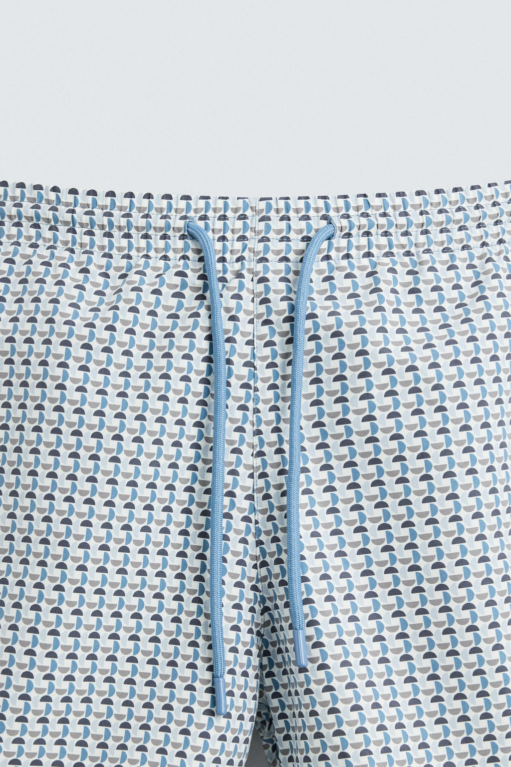GEOMETRIC PRINT MID-LENGTH SWIMMING TRUNKS - Zara фото 3