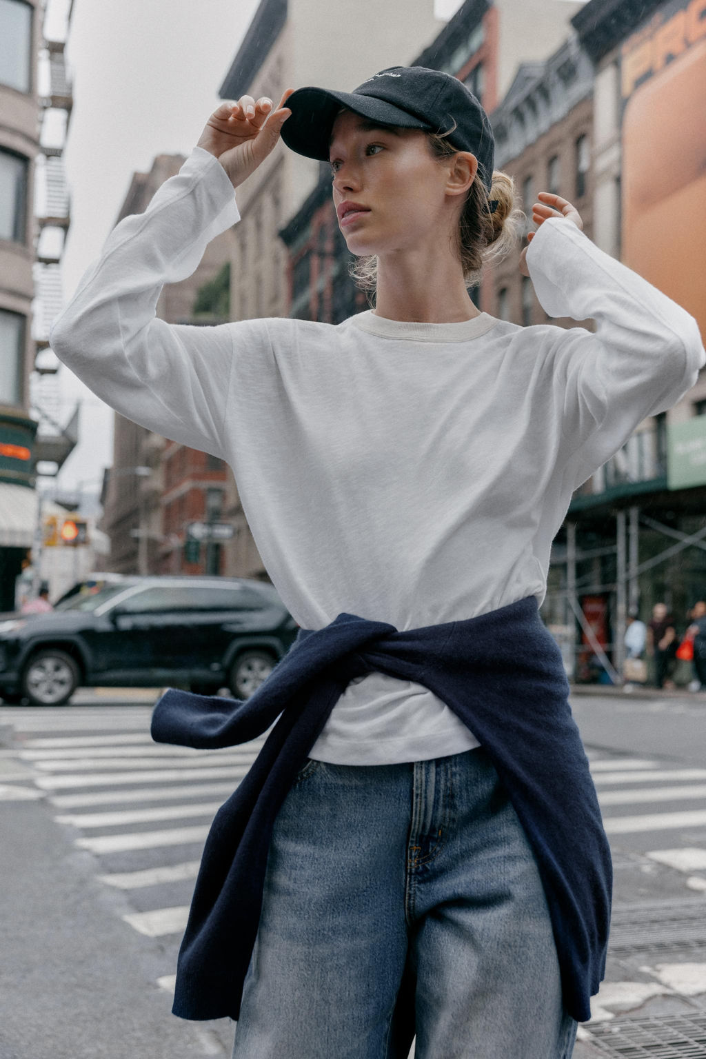CONTRAST NECK T-SHIRT - Zara фото 2