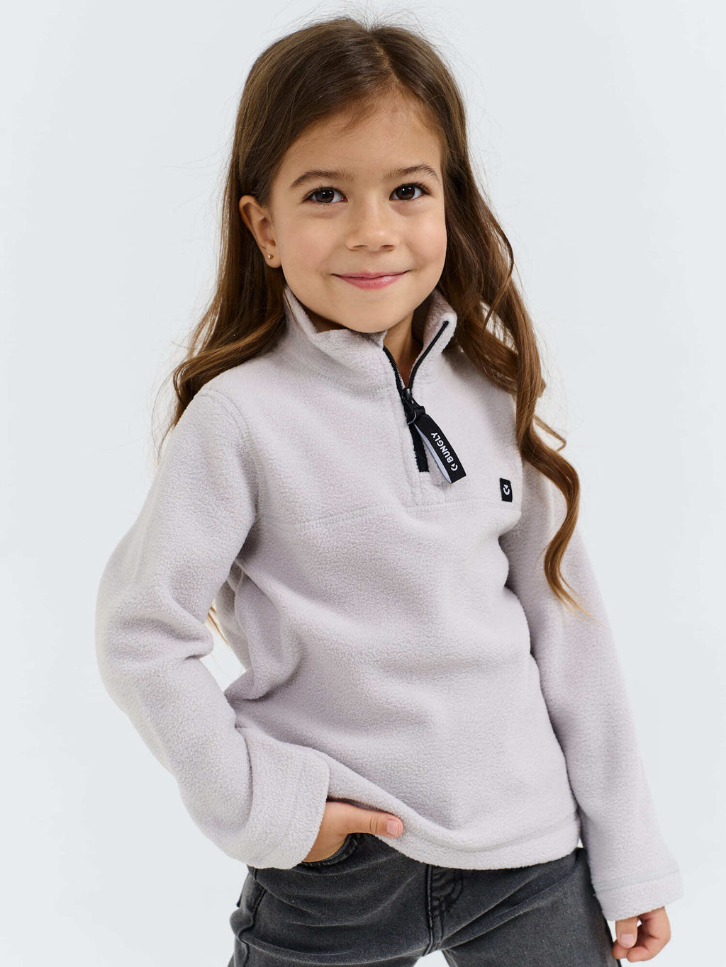 Олимпийка флисовая "Пепел"