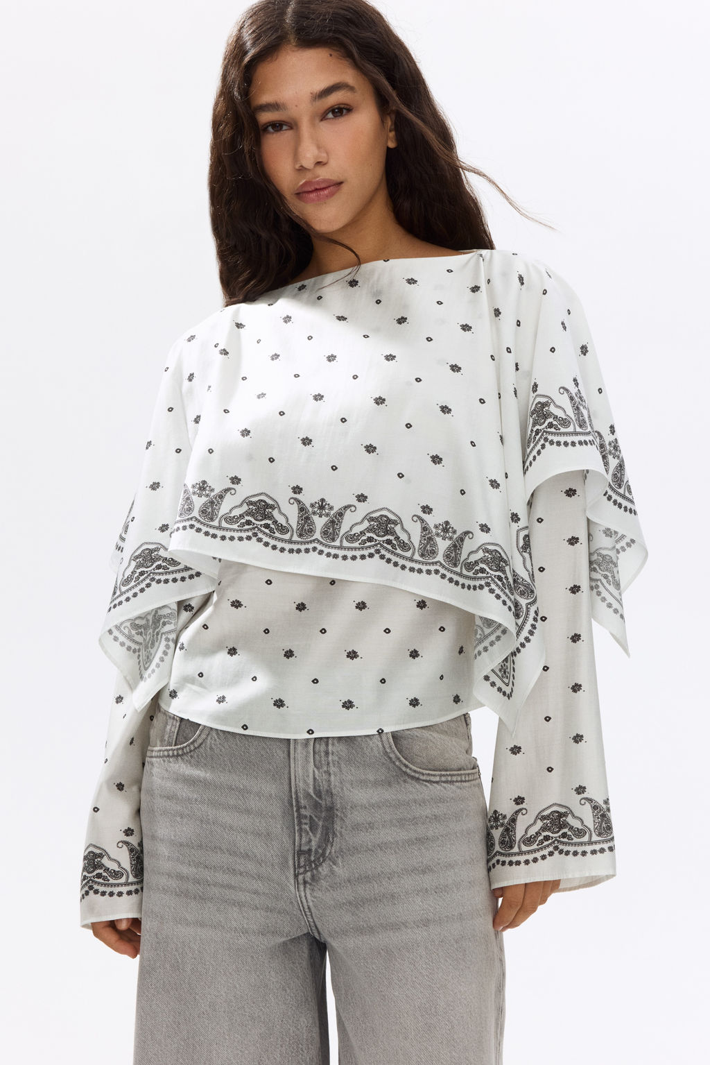 Blusa efecto layering - H&m фото 2