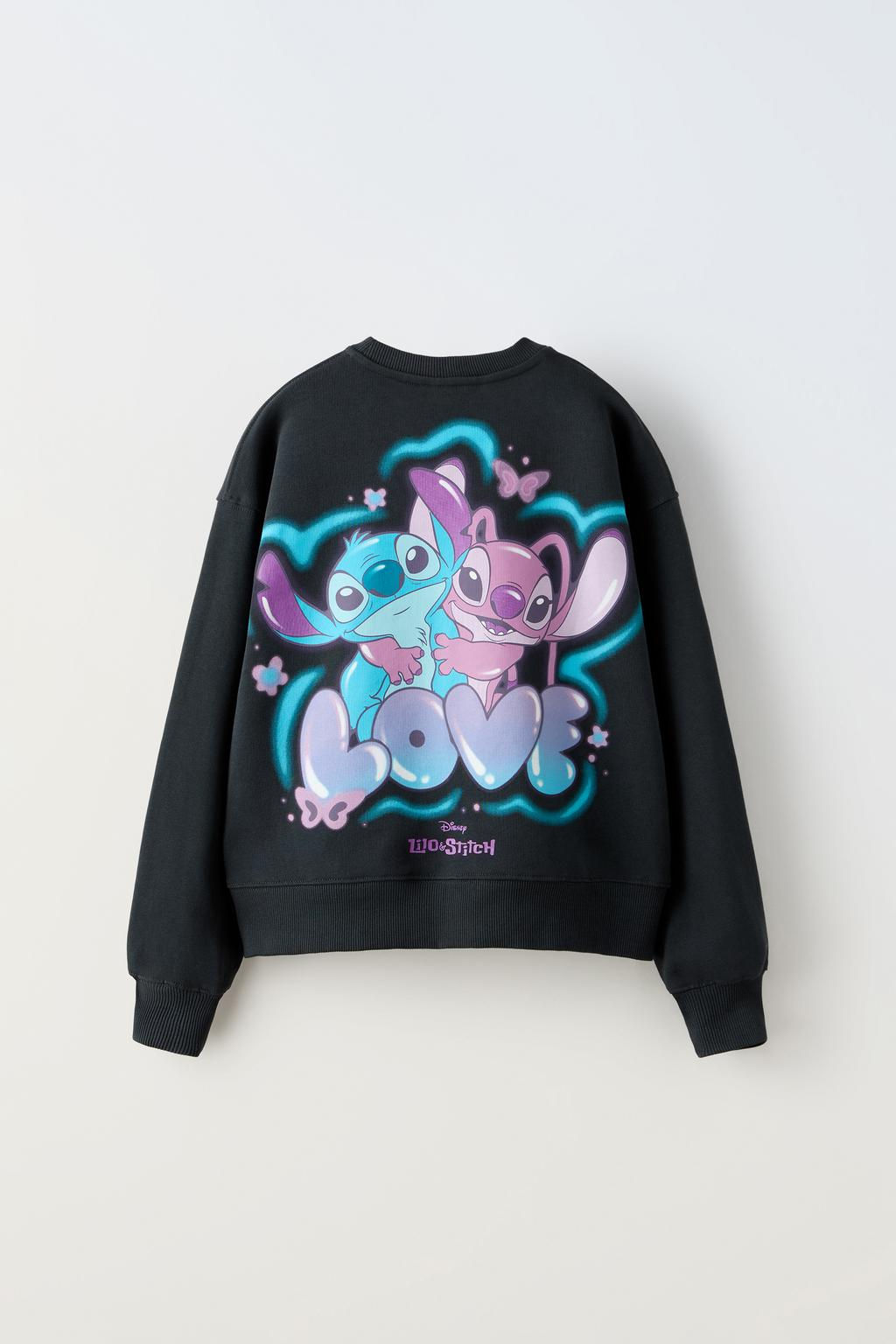 LOVE STICH DISNEY SWEATSHIRT - Zara фото 3