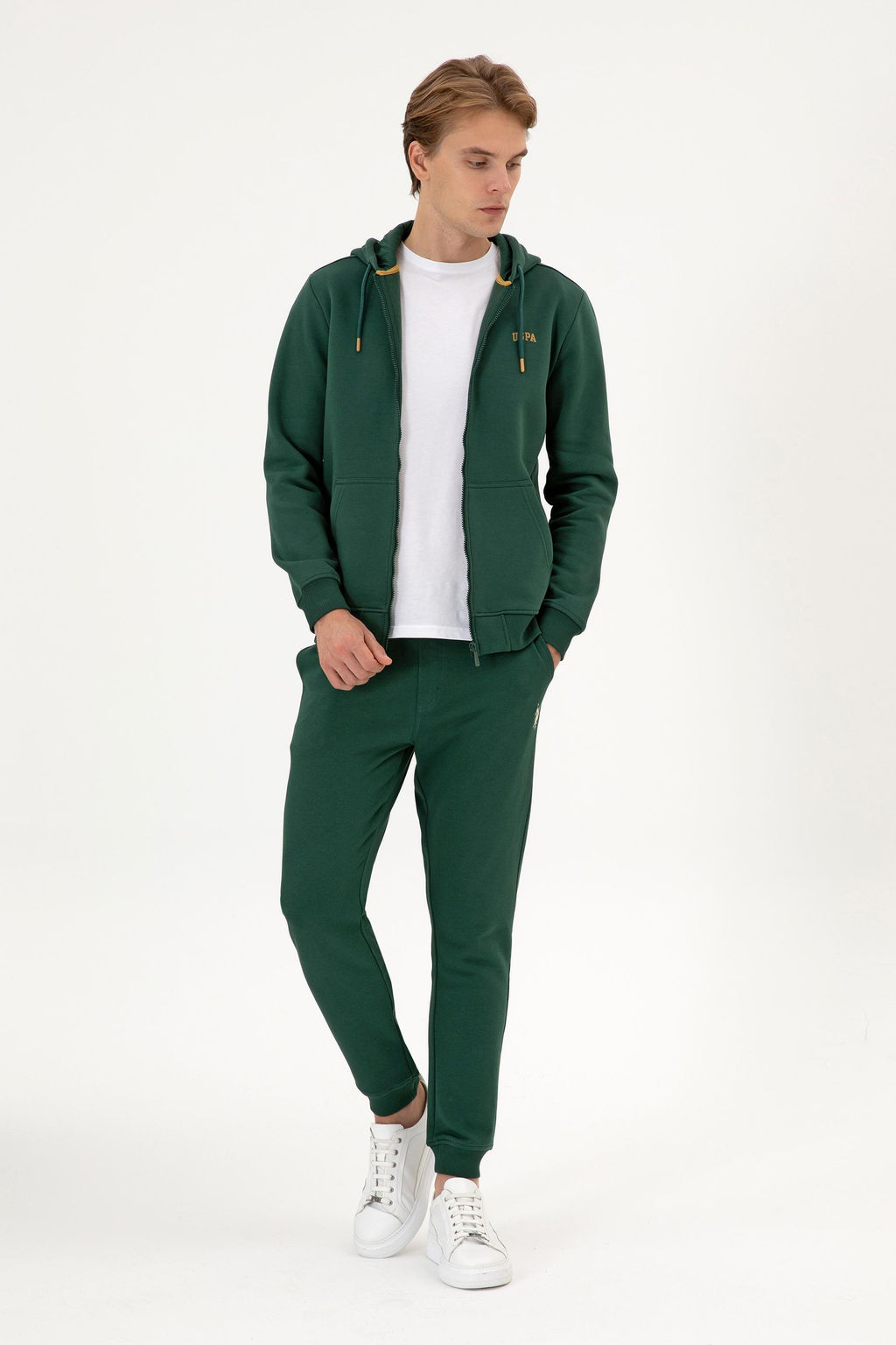 Erkek Koyu Ye_il E_ofman Alt_ Sepette S_rpriz _ndirim - U.s. polo assn фото 3