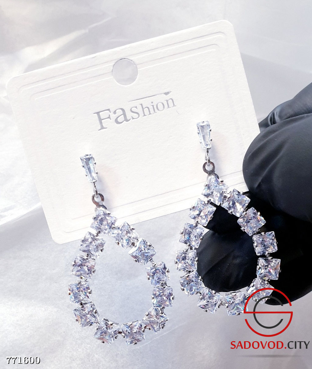 Серьги с кубическим цирконием - Bruno фото 10