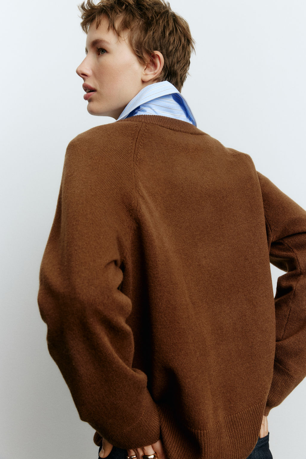 Jersey oversize de lana - H&m фото 6
